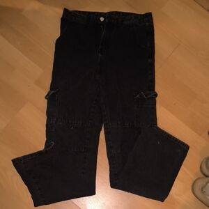 SHEIN | Dark Wide Leg Pants